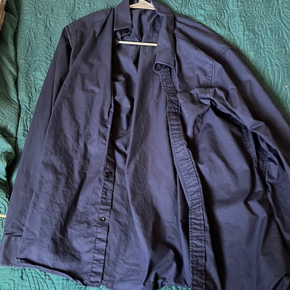 Mens button dress shirt